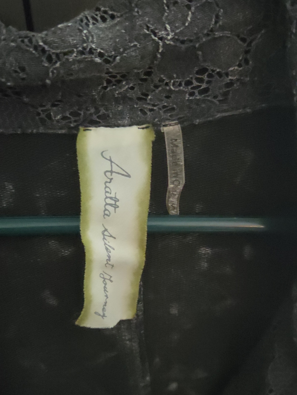 Aratta Colonel Jacket Grey Lace with Flower - Picture 3 of 7